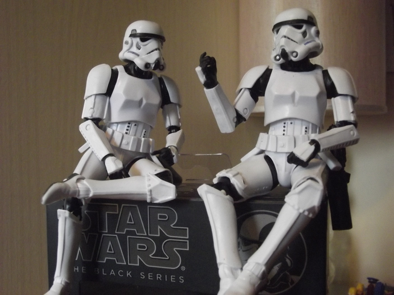 Illustration for article titled The constant beauty of a Stormtrooper Action Figure